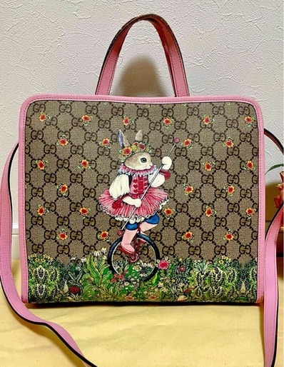 C (やや傷や汚れあり)】GUCCI グッチ ミニボストンバッグ GGプラス C (やや傷や汚れあり)】GUCCI グッチ ミニボストンバッグ GGプラス