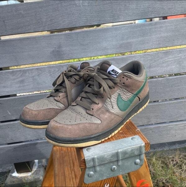Nike Dunk Low ブラウン/グリーン