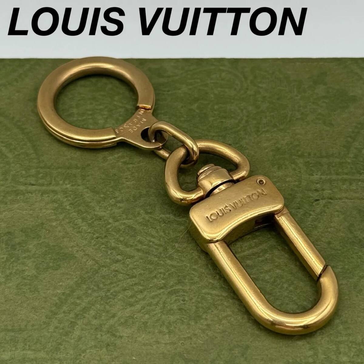 高評価の贈り物 LOUIS VUITTON ルイヴィトン アノクレ キーリング