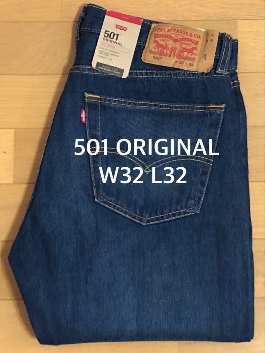 Levi's 501 ORIGINAL FIT USEDINDIGO W32 L32