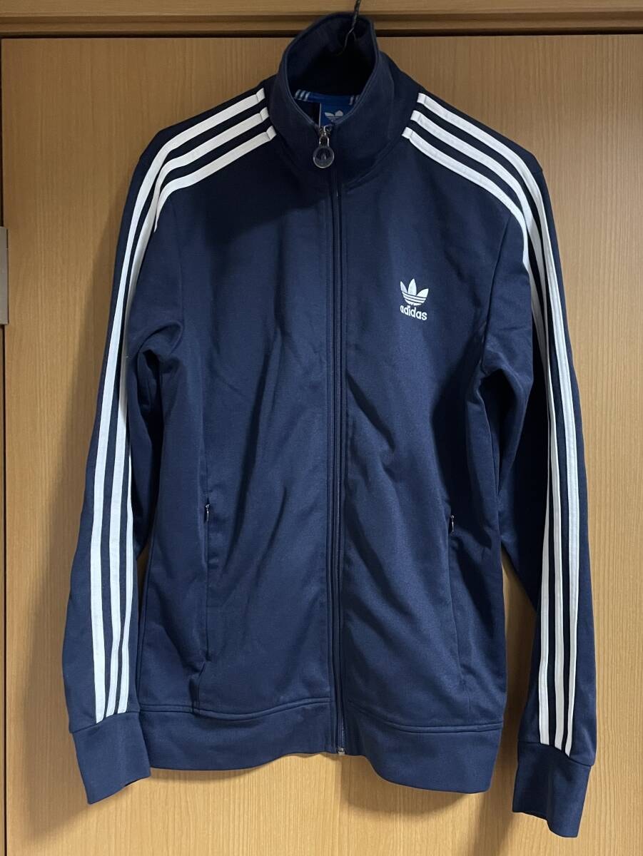 B Mアディダスadidasネイビー紺ヨーロッパトラックジャケットジャージ 