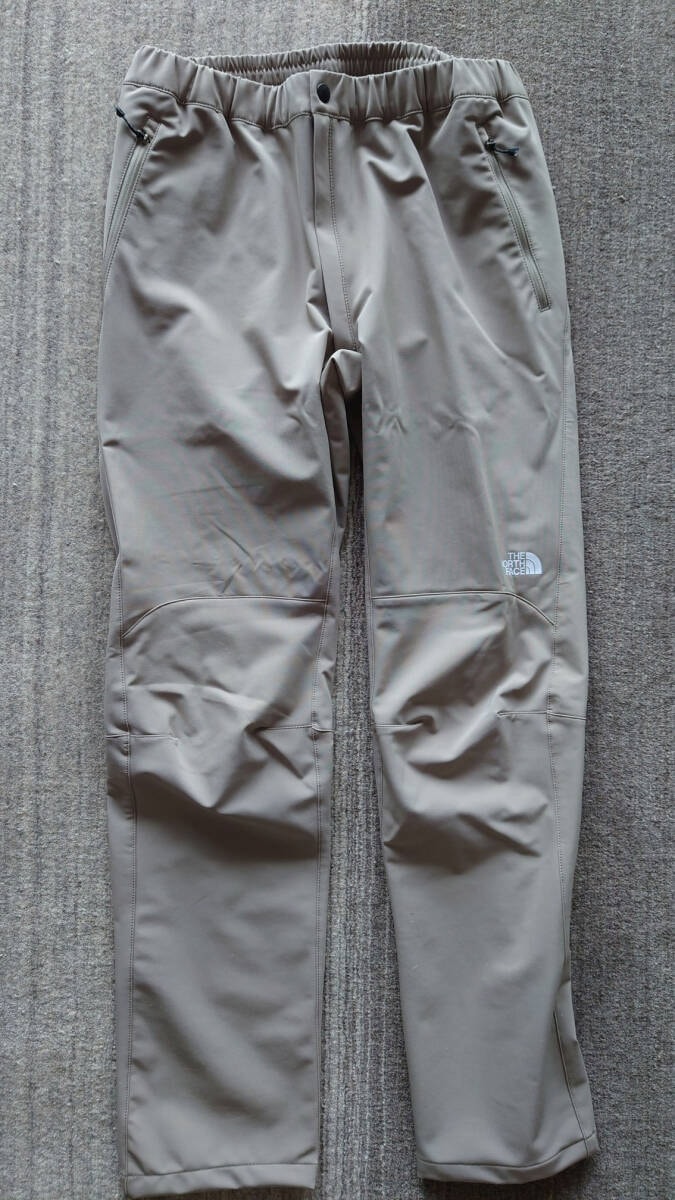 ★未着用 メンズXL THE NORTH FACE ザ・ノース・フェイス　アルパインライトパンツ NB32301　色：ベージュ系