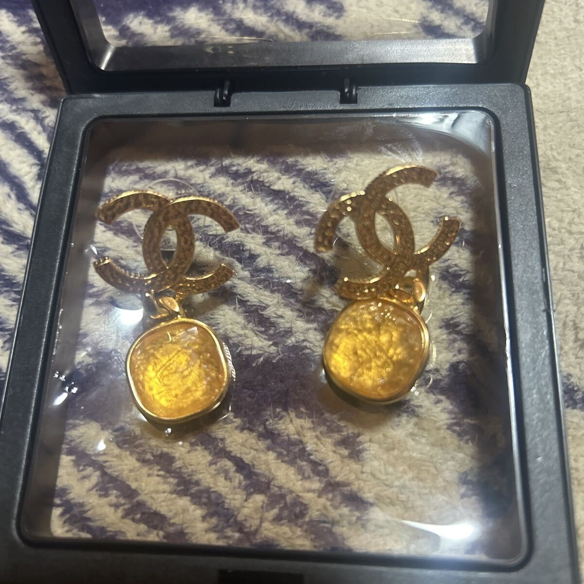 CHANEL ヴィンテージ　ピアスかなり美品