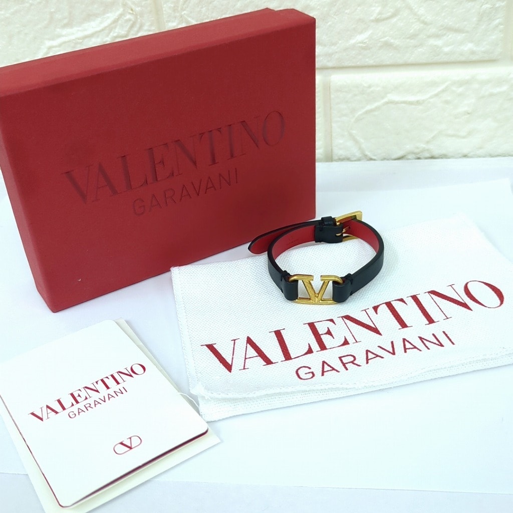 VALENTINO ヴァレンティノ Vロゴシグネチャー ブレスレット イタリア製