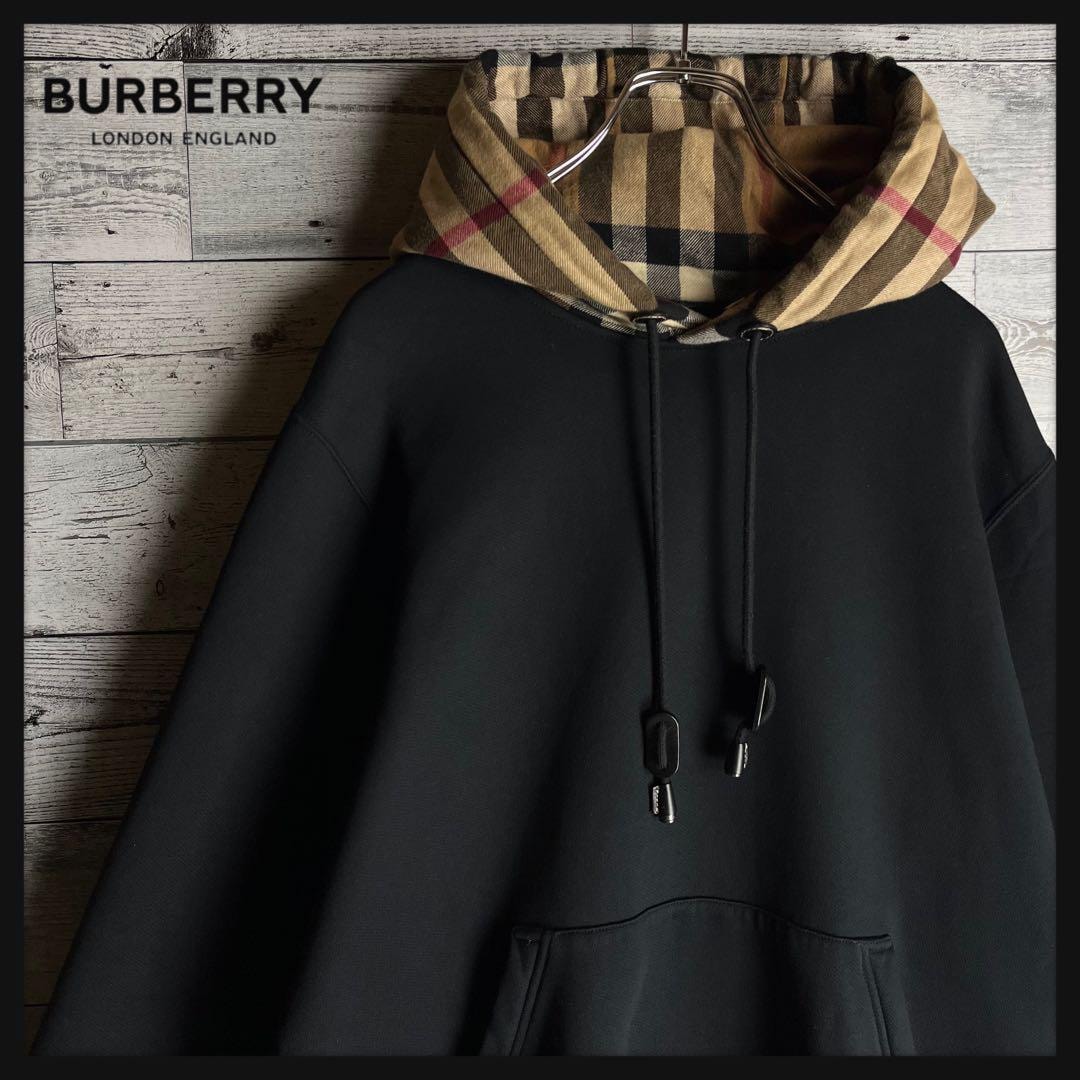 目立った傷や汚れなし】【美品 超人気モデル】バーバリー☆ フード