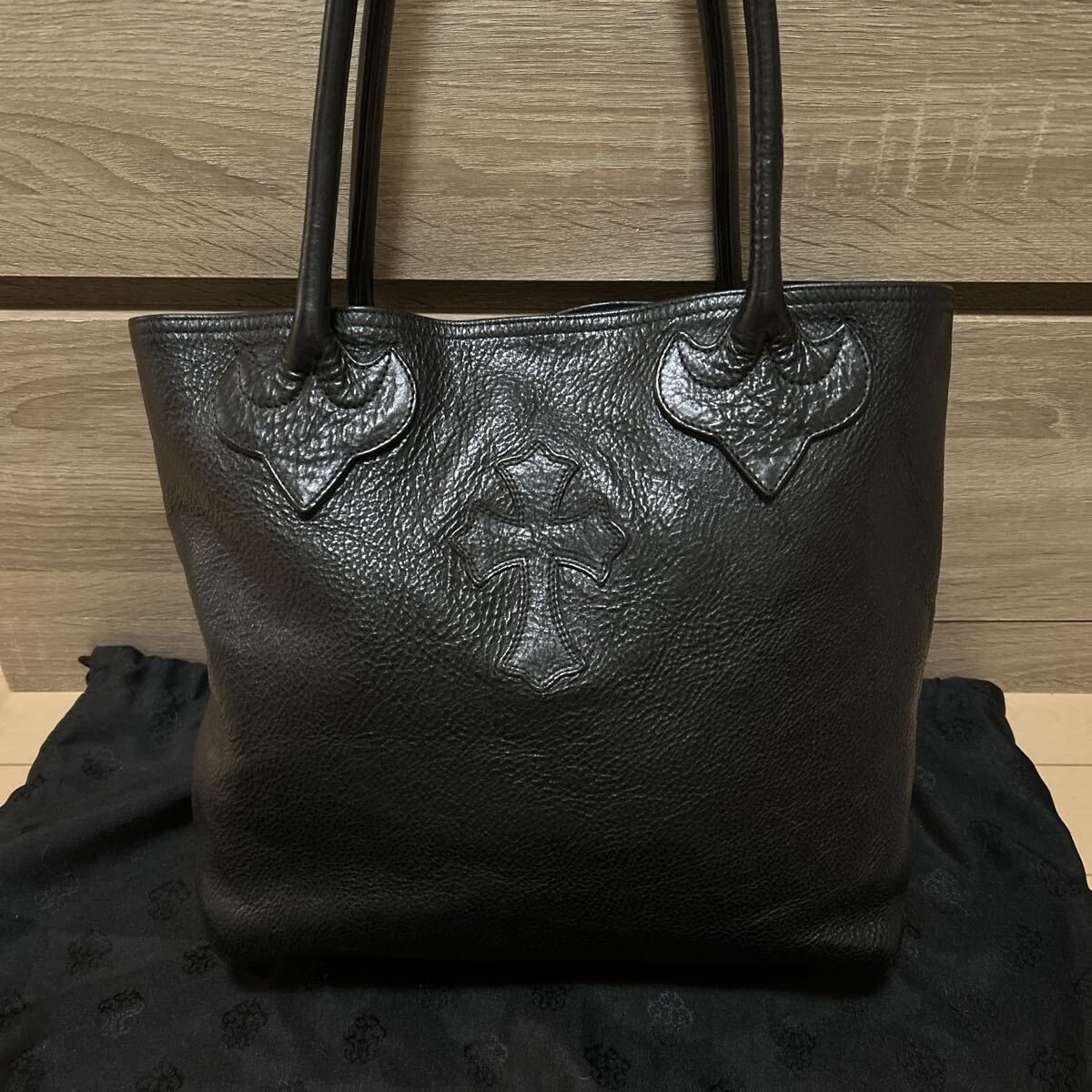 C (やや傷や汚れあり)】クロムハーツ 4ポケット トートバッグ