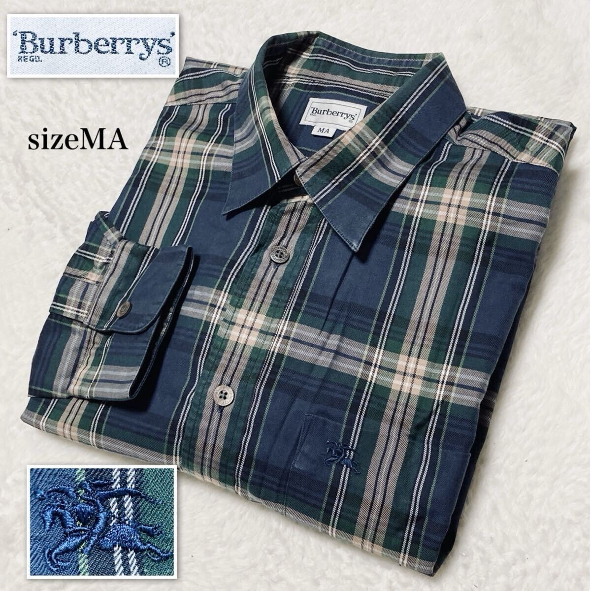 B (目立った傷や汚れなし)□美品□Burberrys バーバリー 長袖