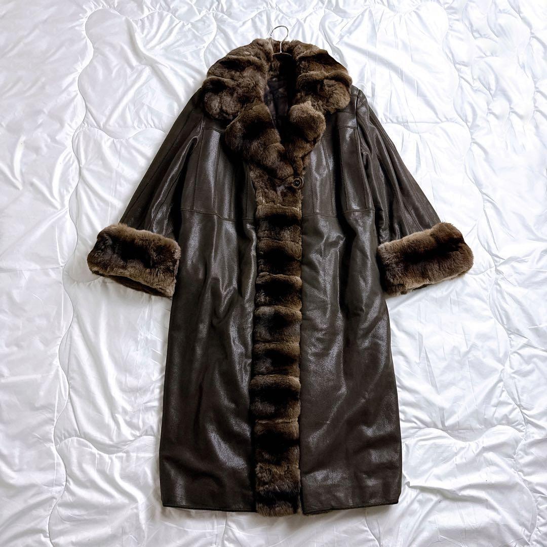 目立った傷や汚れなし】極美品 FENDI フェンディ チンチラ レザー