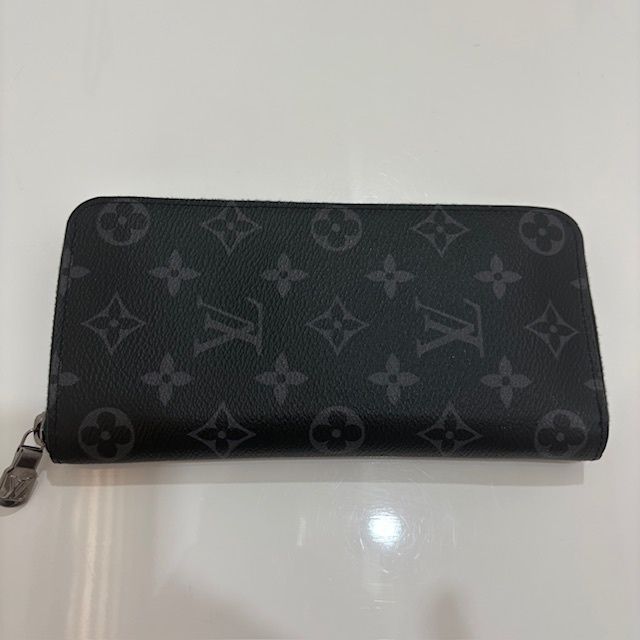 ルイ ヴィトン Louis Vuitton モノグラムエクリプス ジッピーウォレット・ヴェルティカル M62295 RFID