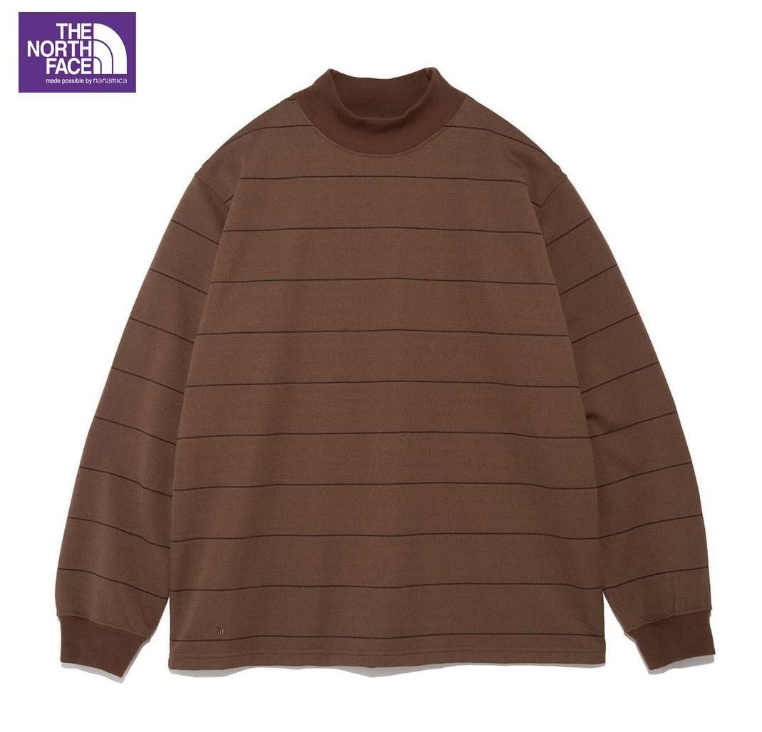 ○★新品 未使用 THE NORTH FACE ストライプモックネック ナナミカ 新品・未使用(ワケあり)】○☆新品未使用 THE NORTH FACE（ザ