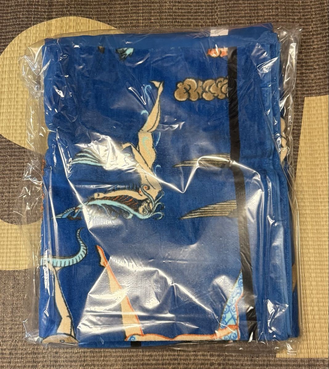 新品・未使用(ワケあり)】Supreme Alphabet Beach Towel Navy