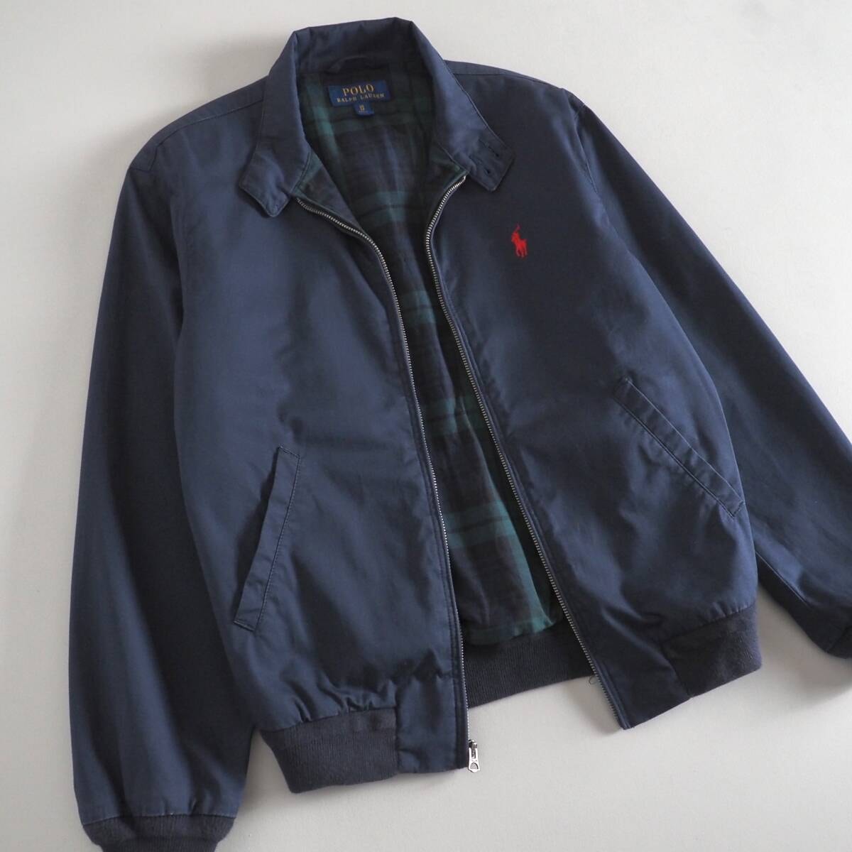 目立った傷や汚れなし】ラルフローレン Ralph Lauren スイングトップ