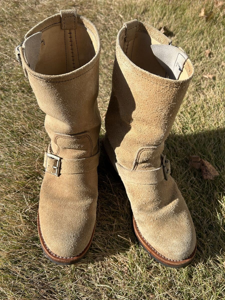 レッドウィング　エンジニアブーツ 8268 PT91 US8.5D ビンテージ　90s スエード アメカジ 廃盤　カスタム多数