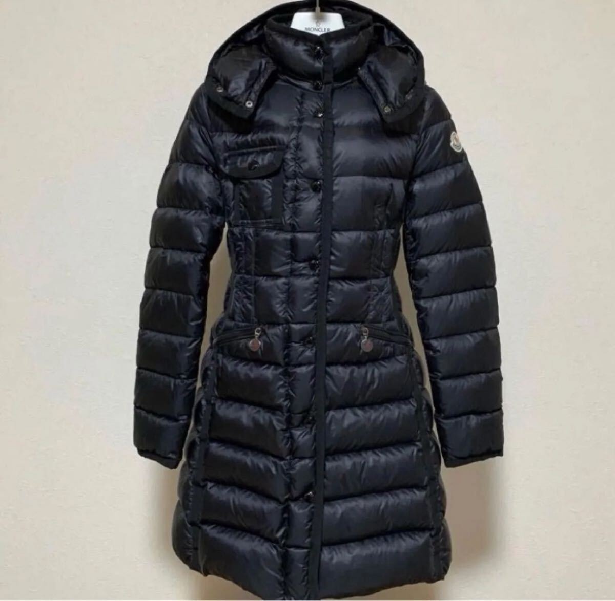 モンクレール　エルミンヌ　サイズ0 ブラック