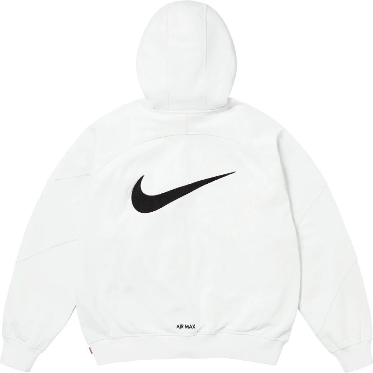 （XXL）25ss Supreme Nike Zip Up Hooded Sweatshirt White 未使用品 シュプリーム ナイキ フルジップ スウェットパーカー 白 ホワイト 2XL