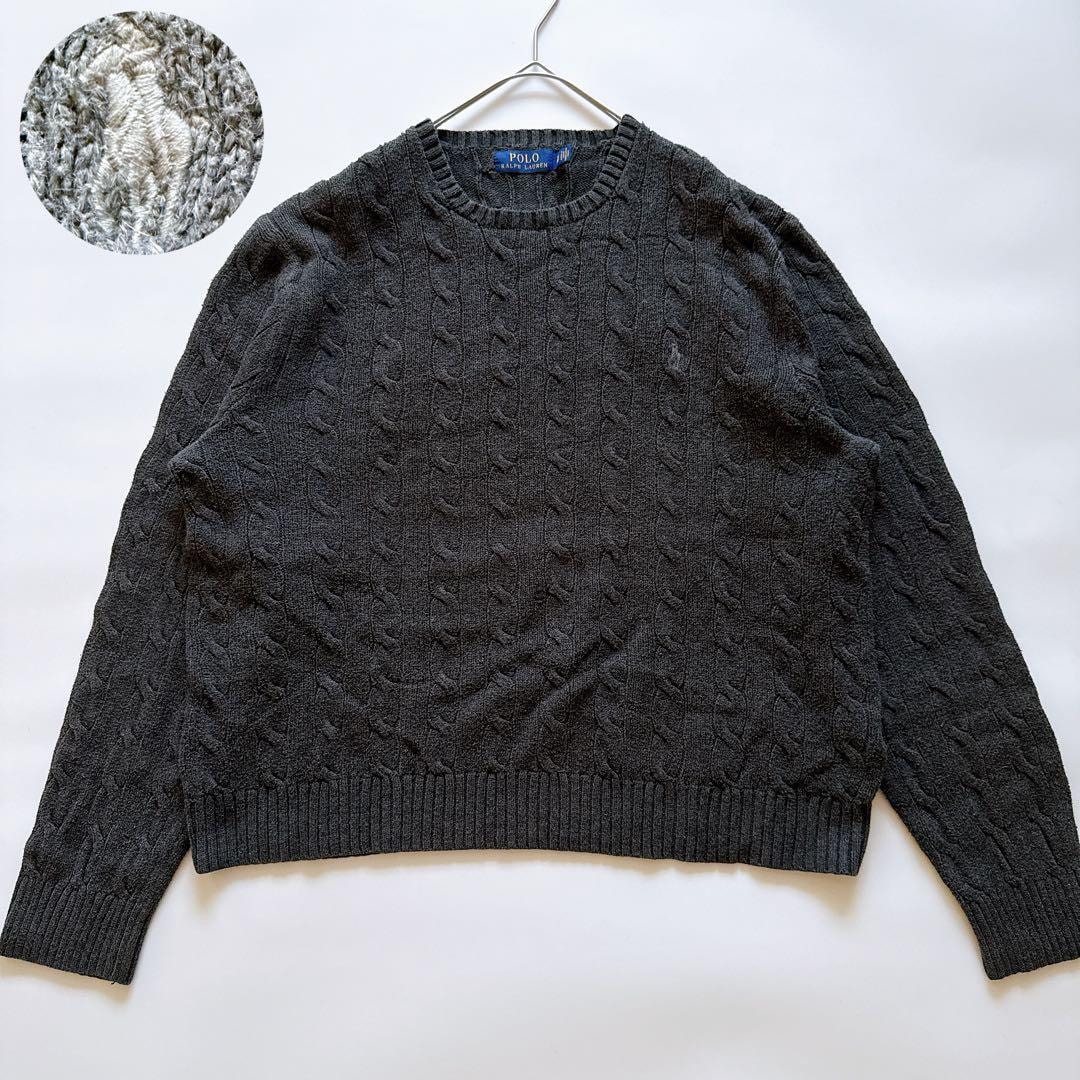 目立った傷や汚れなし】同色ポニー POLO RALPH LAUREN ポロラルフ  