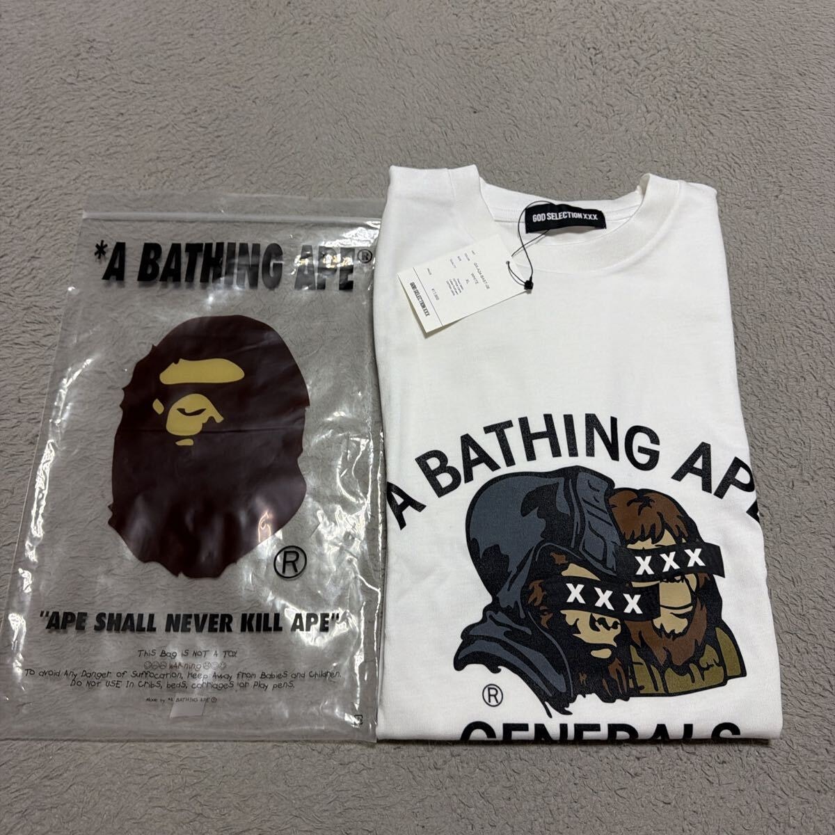 A BATHING APE x adidas Ape Head Tee 