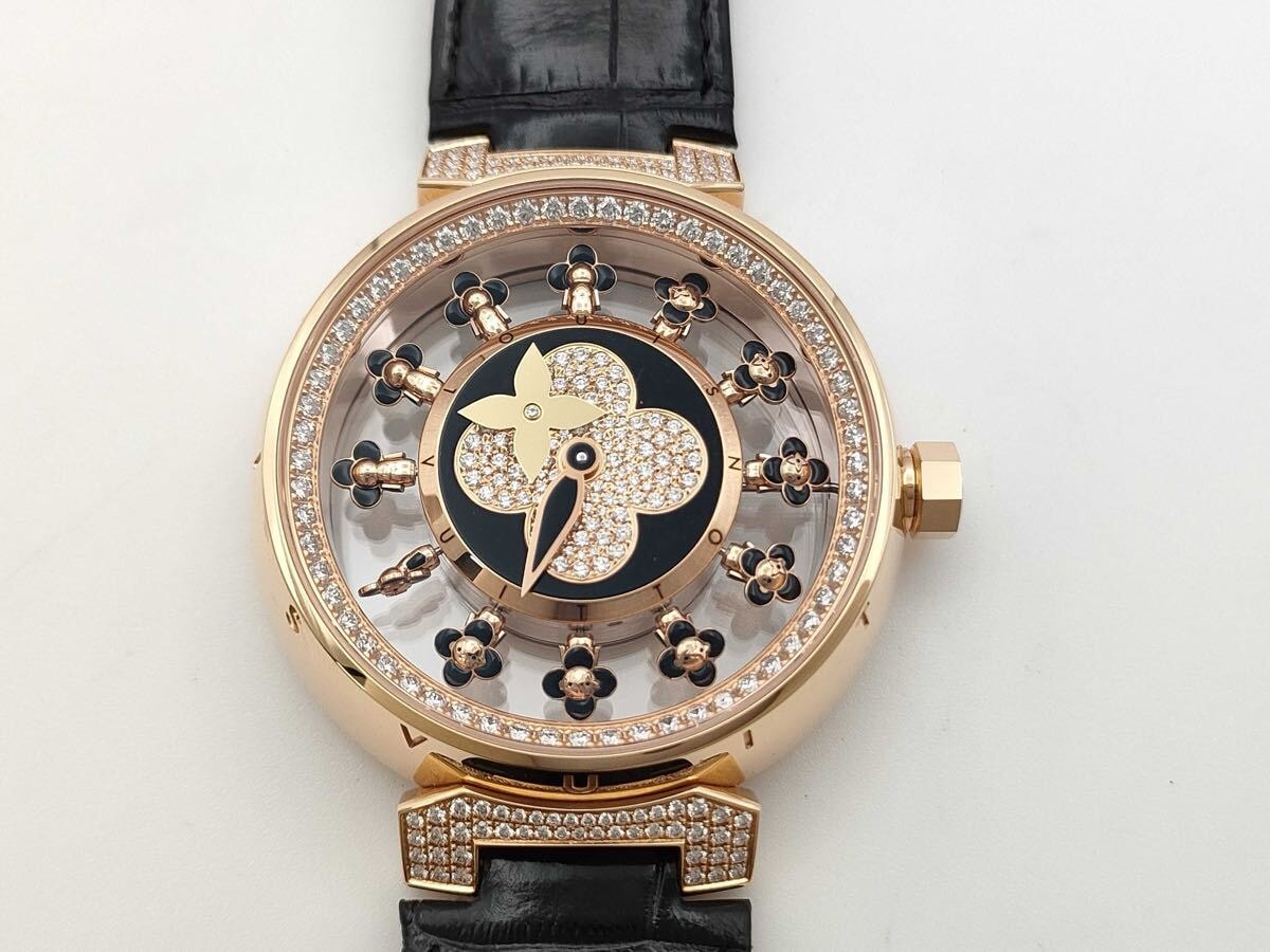 タンブール スピン・タイム エアー ヴィヴィエンヌ ブラック ルイ ヴィトン LouisVuitton 限定品