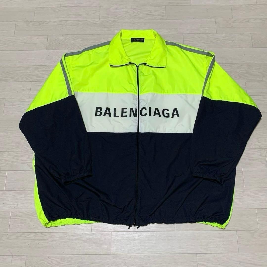 〔美品〕BALENCIAGA トラックジャケット　ナイロンジャケット 5P34