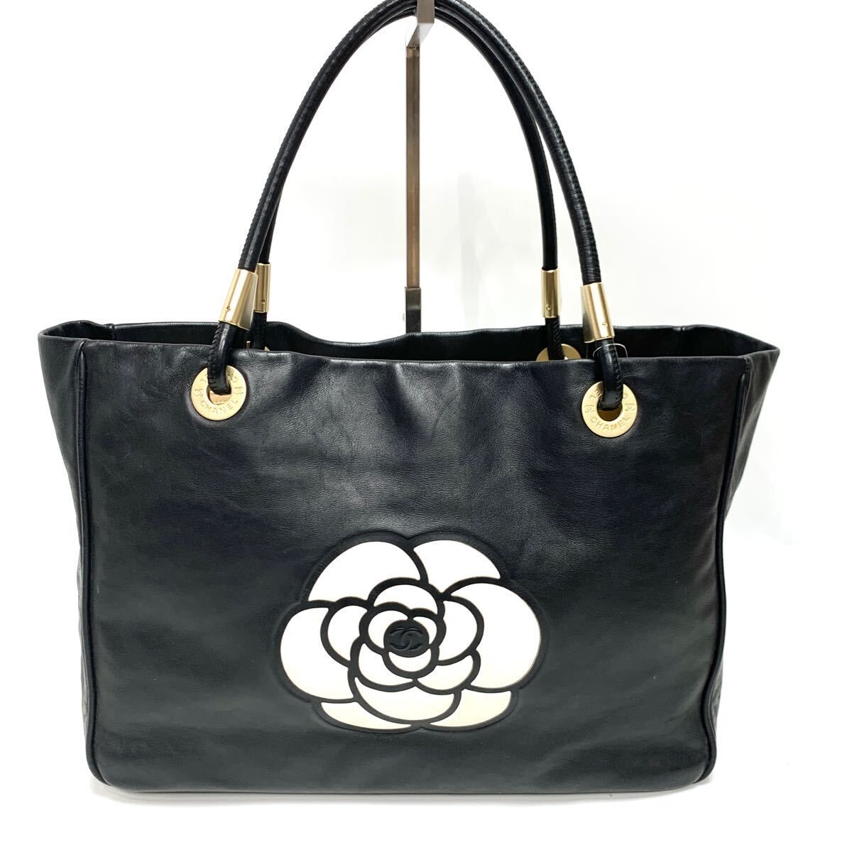 CHANEL シャネル レザー ショルダーバッグ トートバッグ