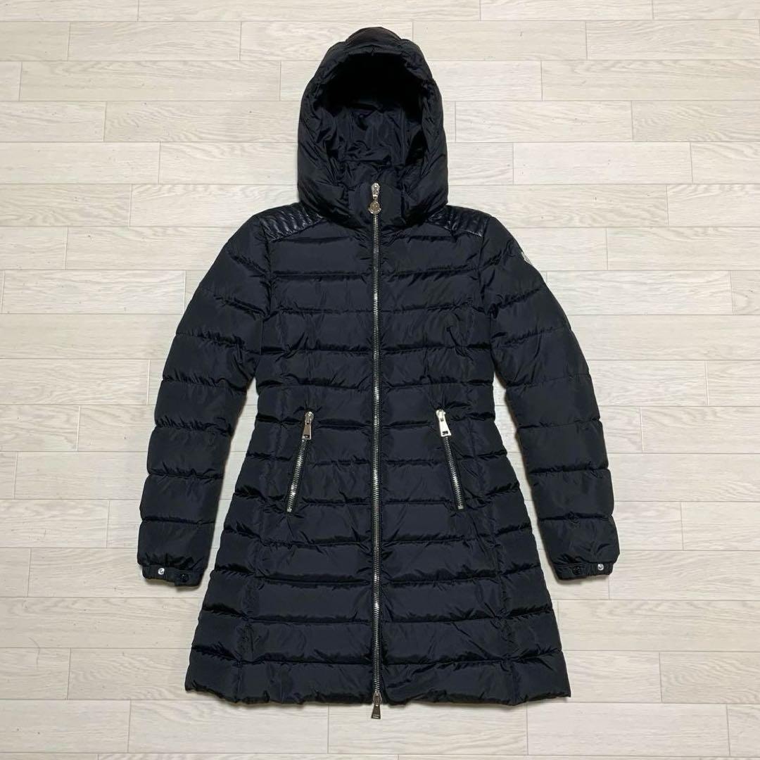 美品★ MONCLER OROPHIN オロフィン　ブラック ダウン4D233