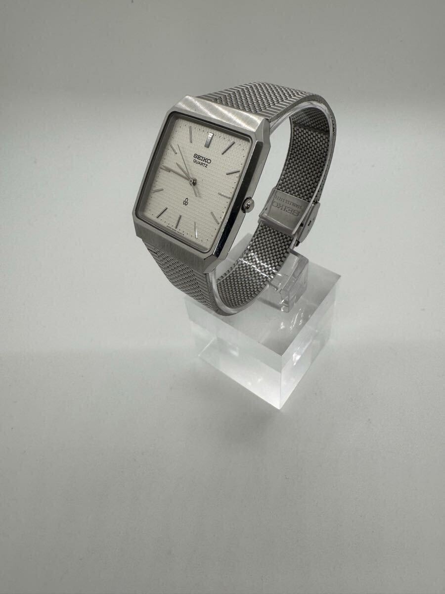 傷や汚れあり】SEIKO クォーツ 6030-5340 稼働 メンズ腕時計 スクエア