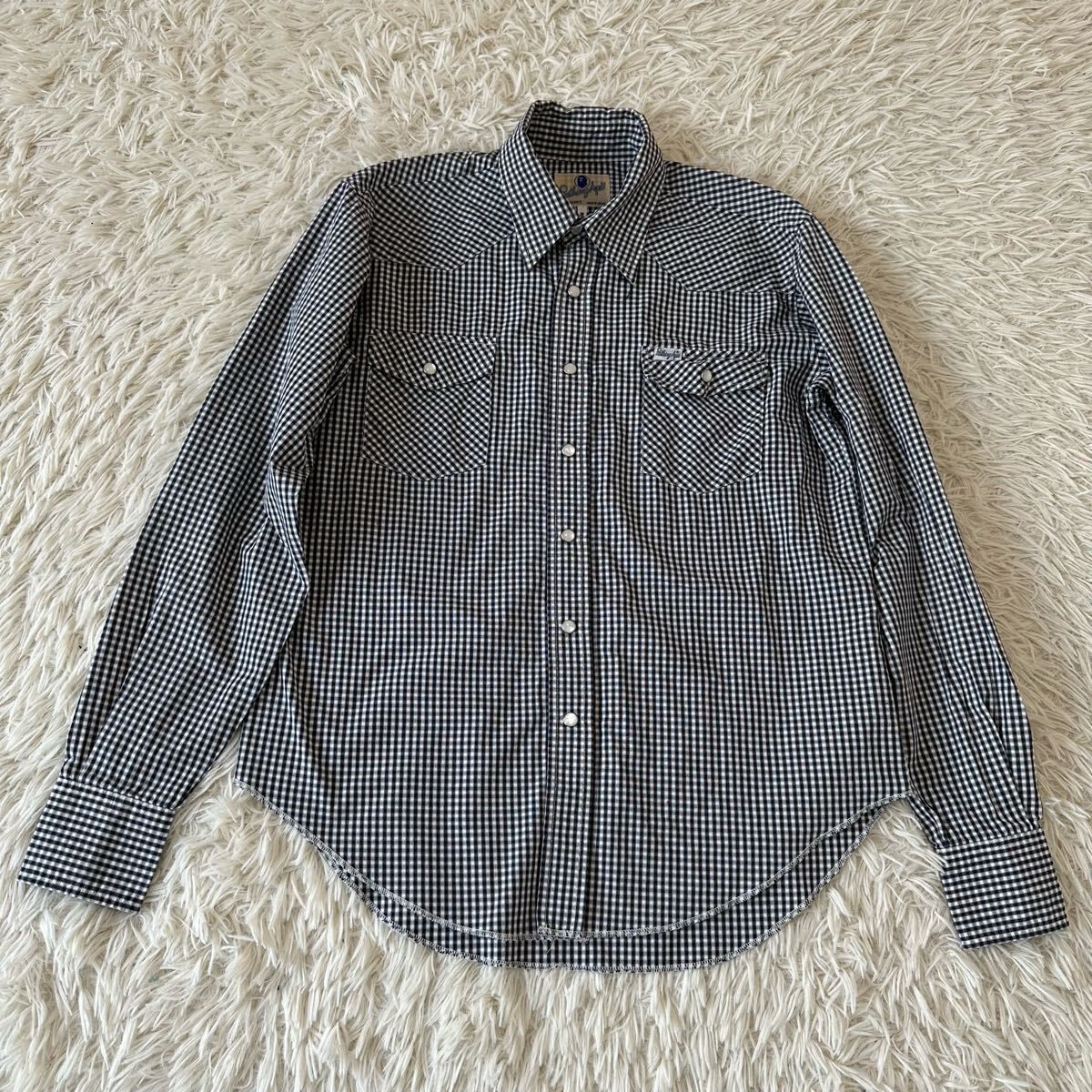 【ABATHINGAPE】アベイシングエイプ M ギンガムチェック シャツ