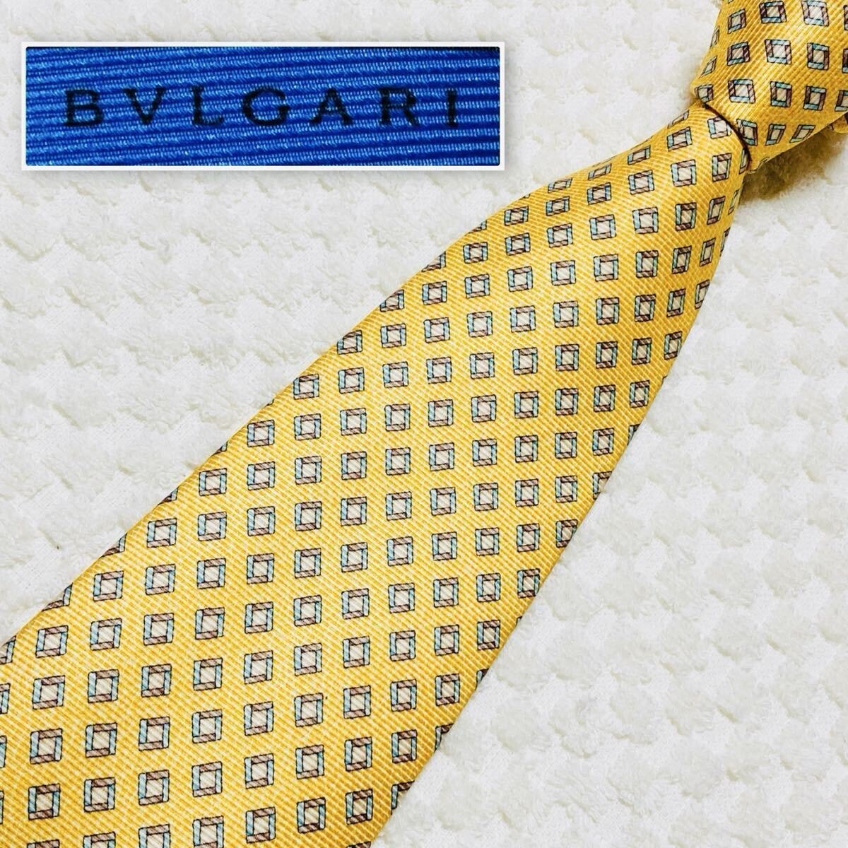 B (目立った傷や汚れなし)】□美品□BVLGARI ブルガリ ネクタイ