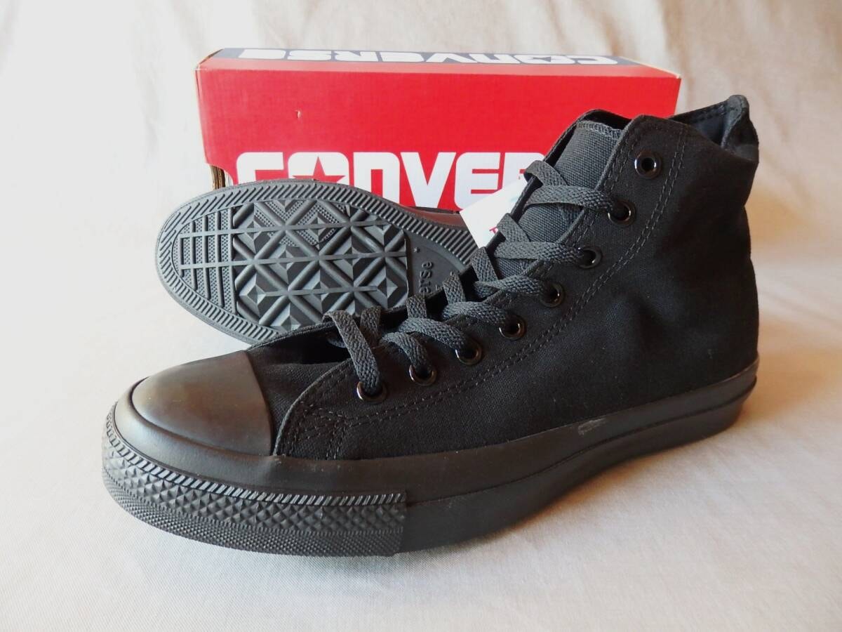 30cm！新品◆CONVERSE ALL STAR HI MONO◆US11.5(30cm)BLACK◆サーフィン/スケートボード/スノーボード/BMX