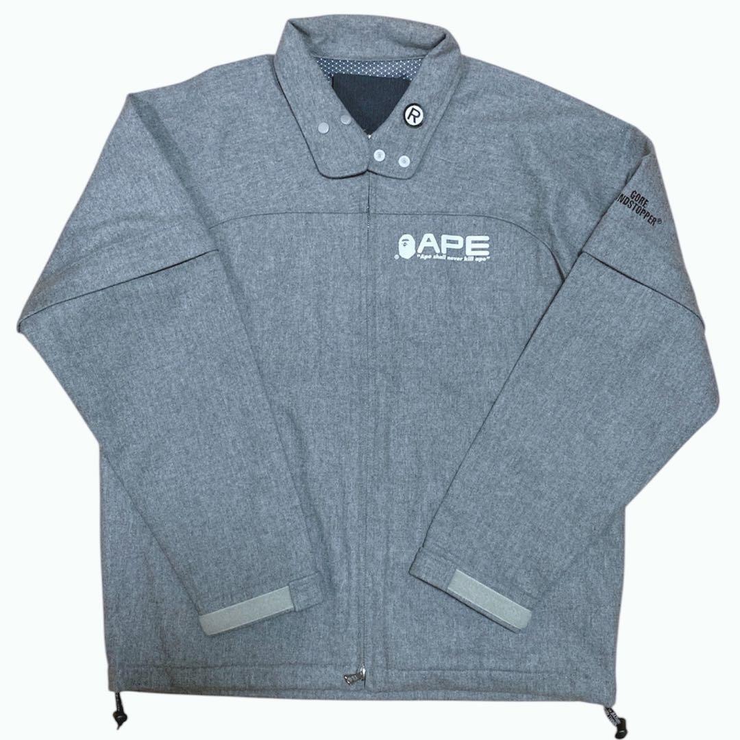 ほぼ未使用/90s/A BATHING APE/2WAY WOOL JACKET