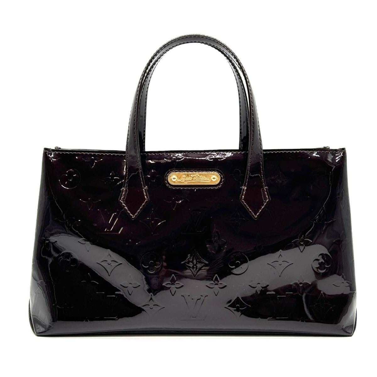 LOUIS VITTON ルイ・ヴィトン　ヴェルニ　ウィルシャーPM　アマラント　M93641　アマラント　ハンドバッグ　レディースバッグ