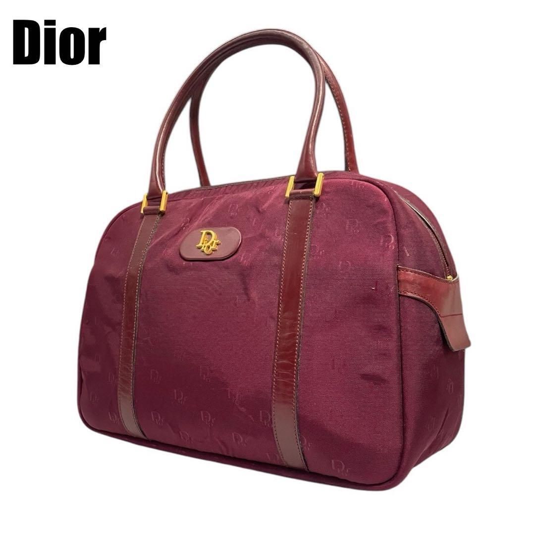 目立った傷や汚れなし】Dior ディオール バンドバッグ ボストンバッグ  