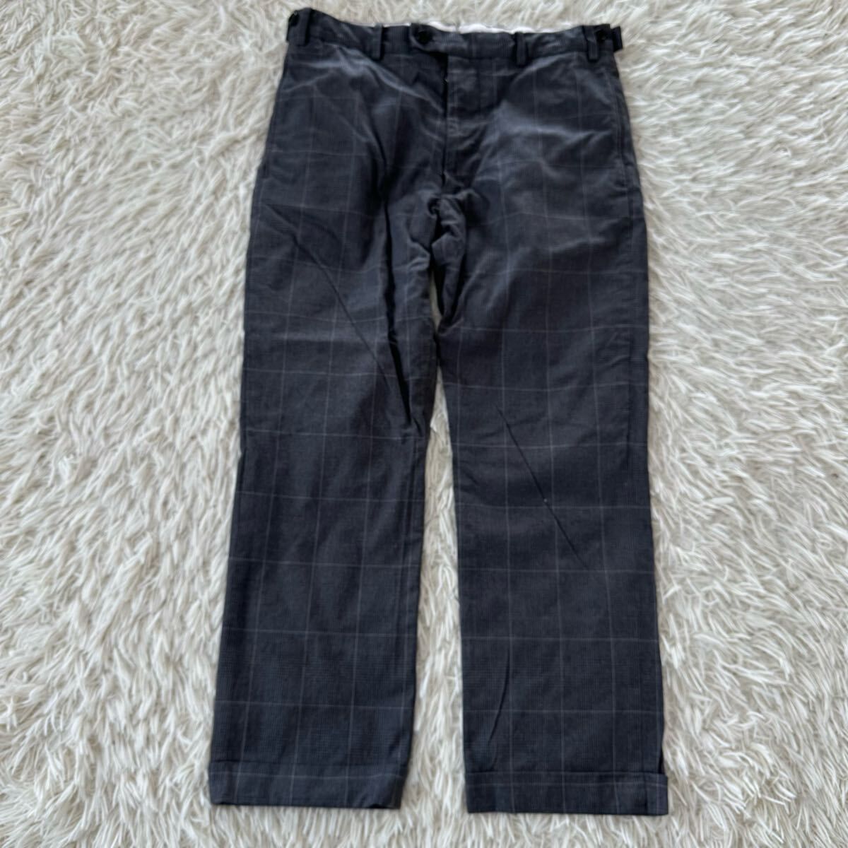 【visvim】ヴィズヴィム ビズビム M パンツ チェック スラックス