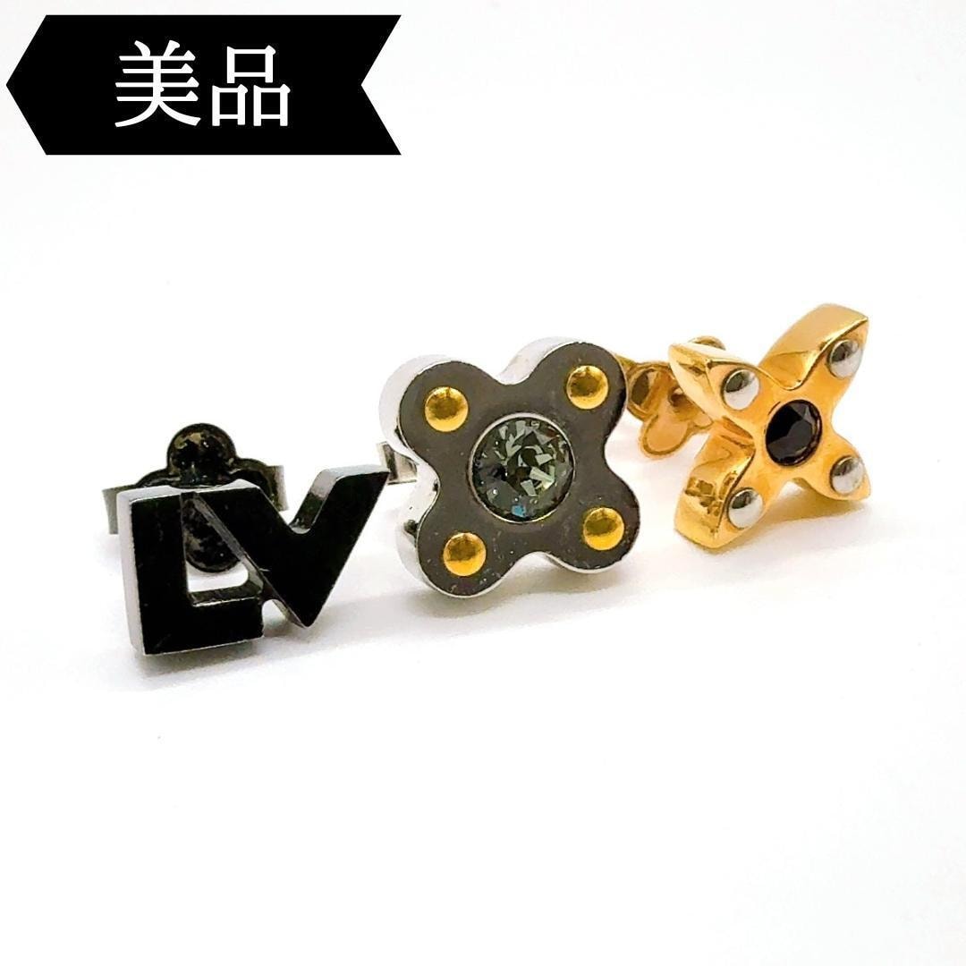 ◇ルイヴィトン◇ピアス/ブックル/ドレイユ/ラヴ レターズ/PM/M65250