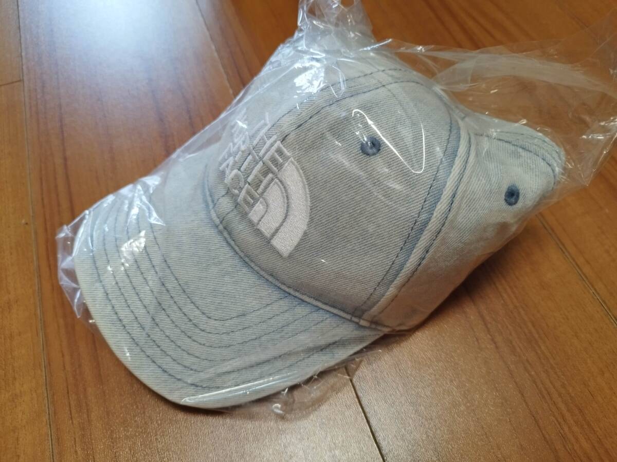 新品未使用　デニム　ブリーチデニム　ノースフェイス CAP 帽子 TNF Logo Cap ユニセックス 20SS THE NORTH FACE CAP 帽子 NN02044