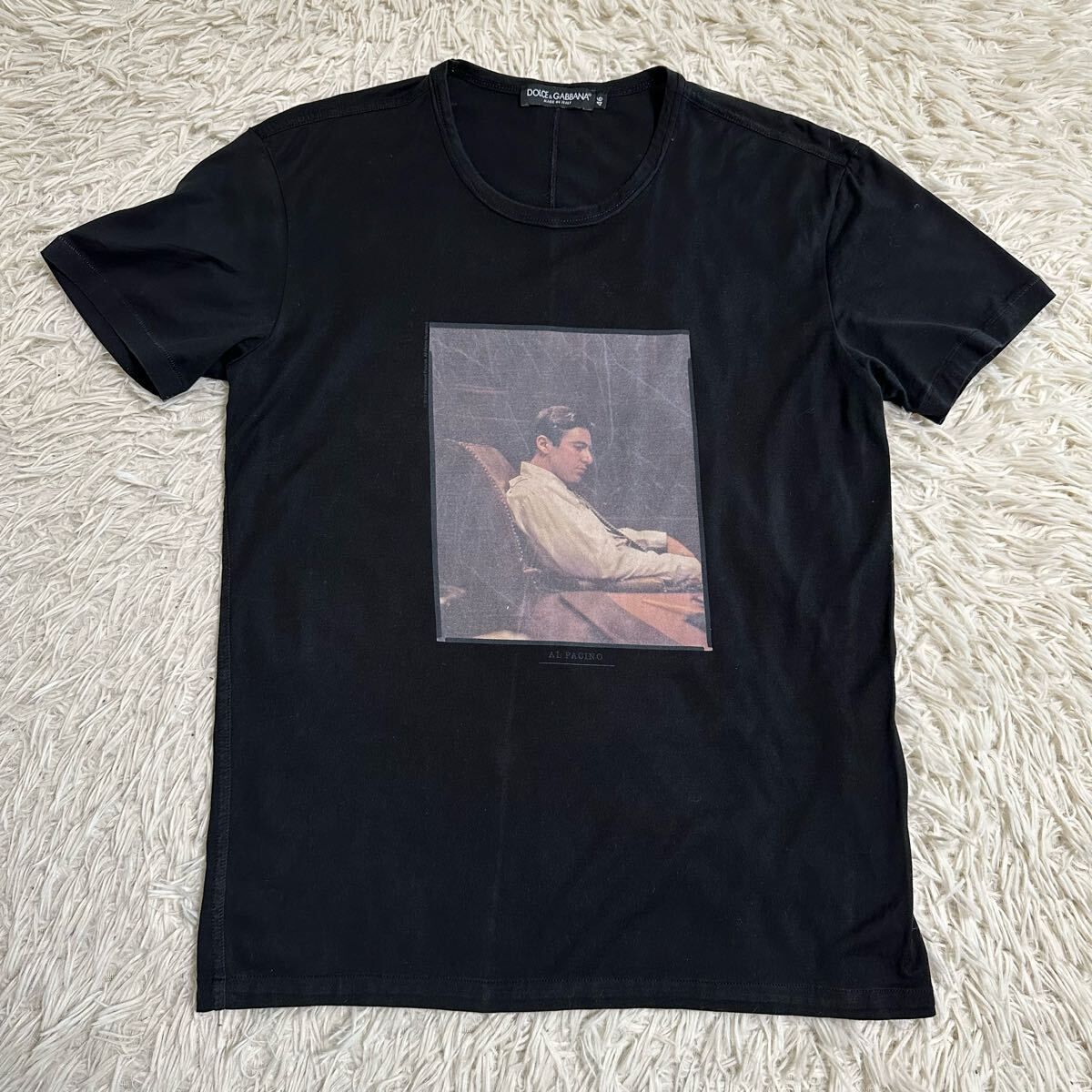 【DOLCE&GABBANA】ドルガバ Tシャツ 46 アルパチーノ 半袖