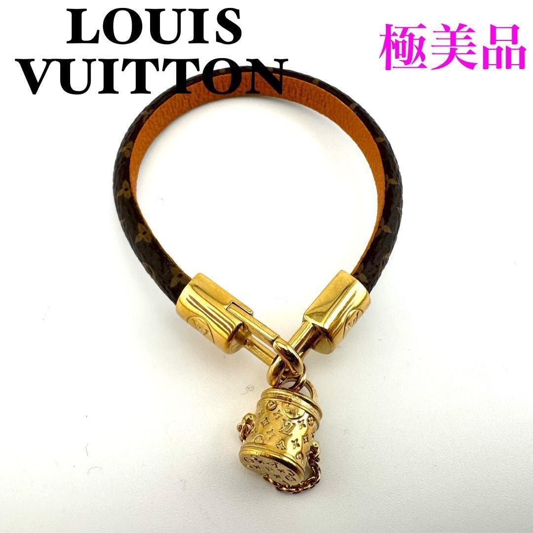 ルイヴィトン ウィメンズ ブレスレット LV イニシャル 