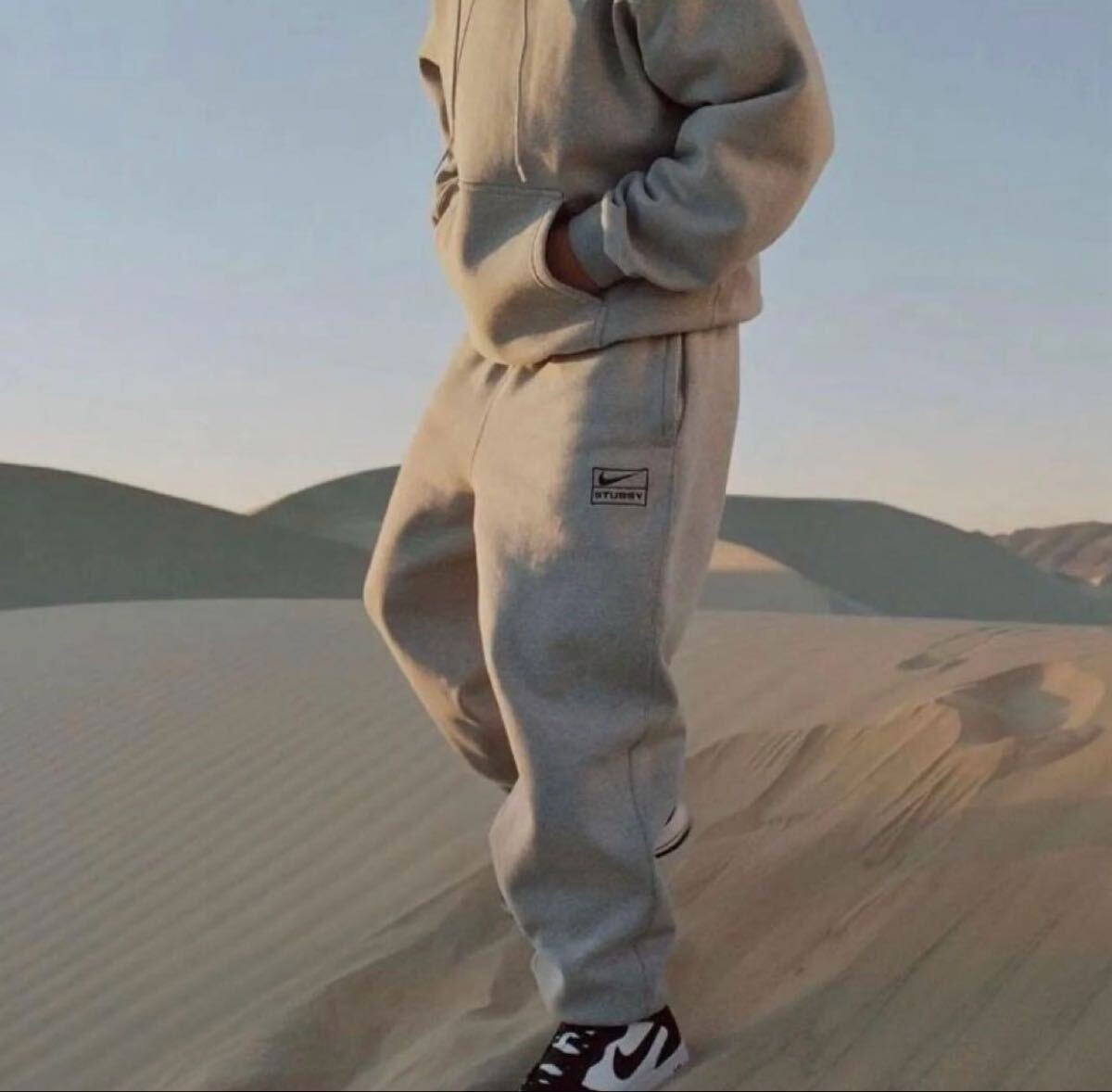 Nike×Stussy スウェットパンツ グレー Sサイズ ナイキ ステューシー