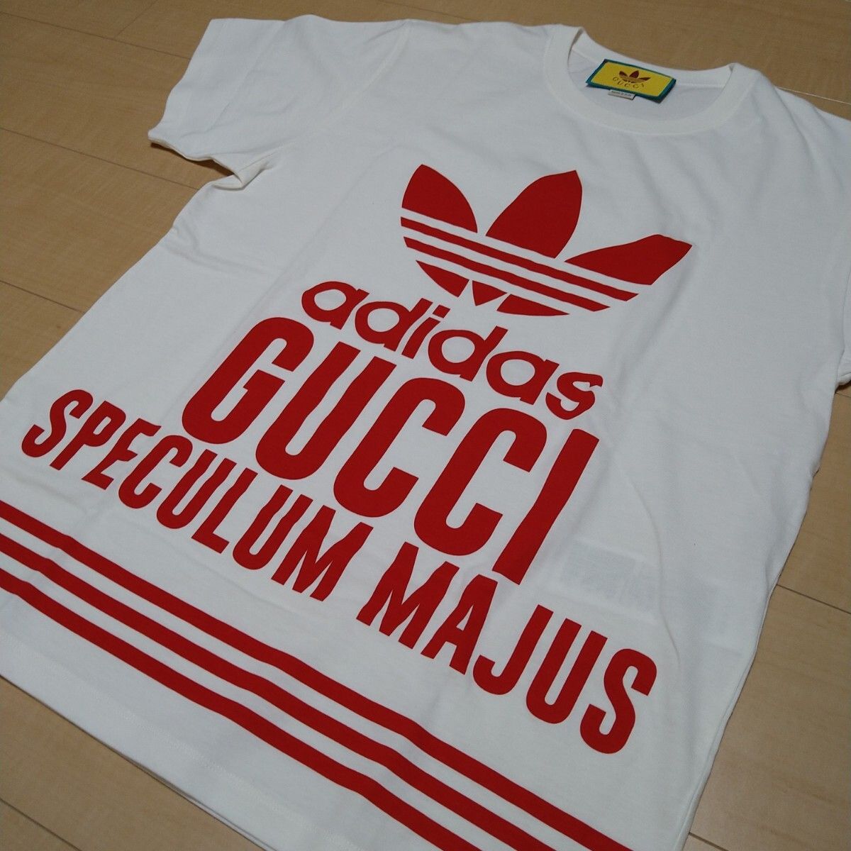 GUCCI adidas ダブルネーム コラボTシャツ グッチ アディダス