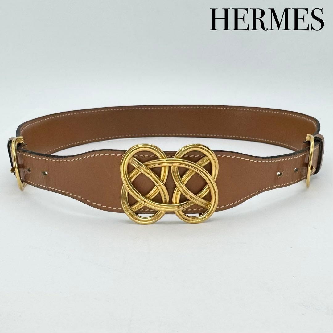 B (目立った傷や汚れなし)】HERMES エルメス ヴィンテージ レザー