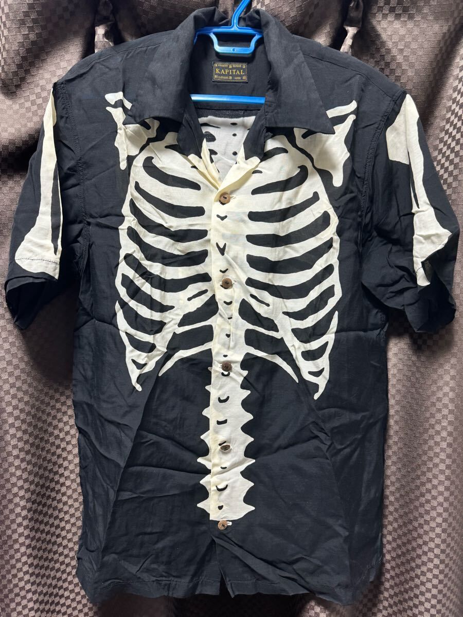 kapital bone ボーン シャツ Mサイズ 骨