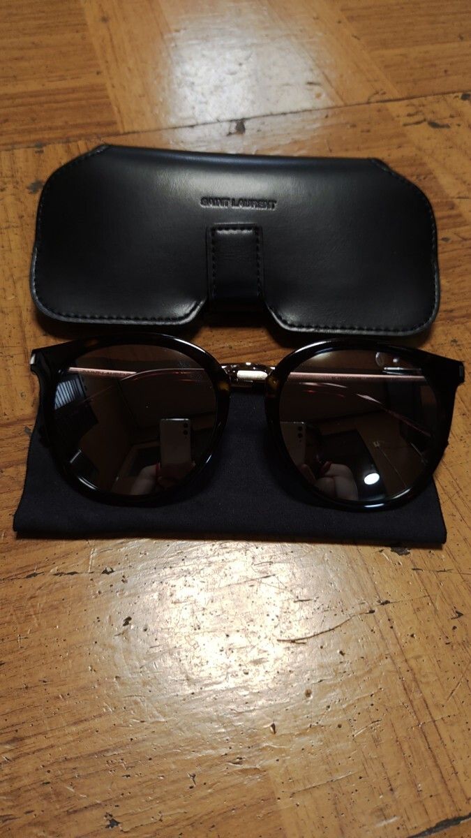 SAINT LAURENT サンローラン サングラス べっ甲柄 