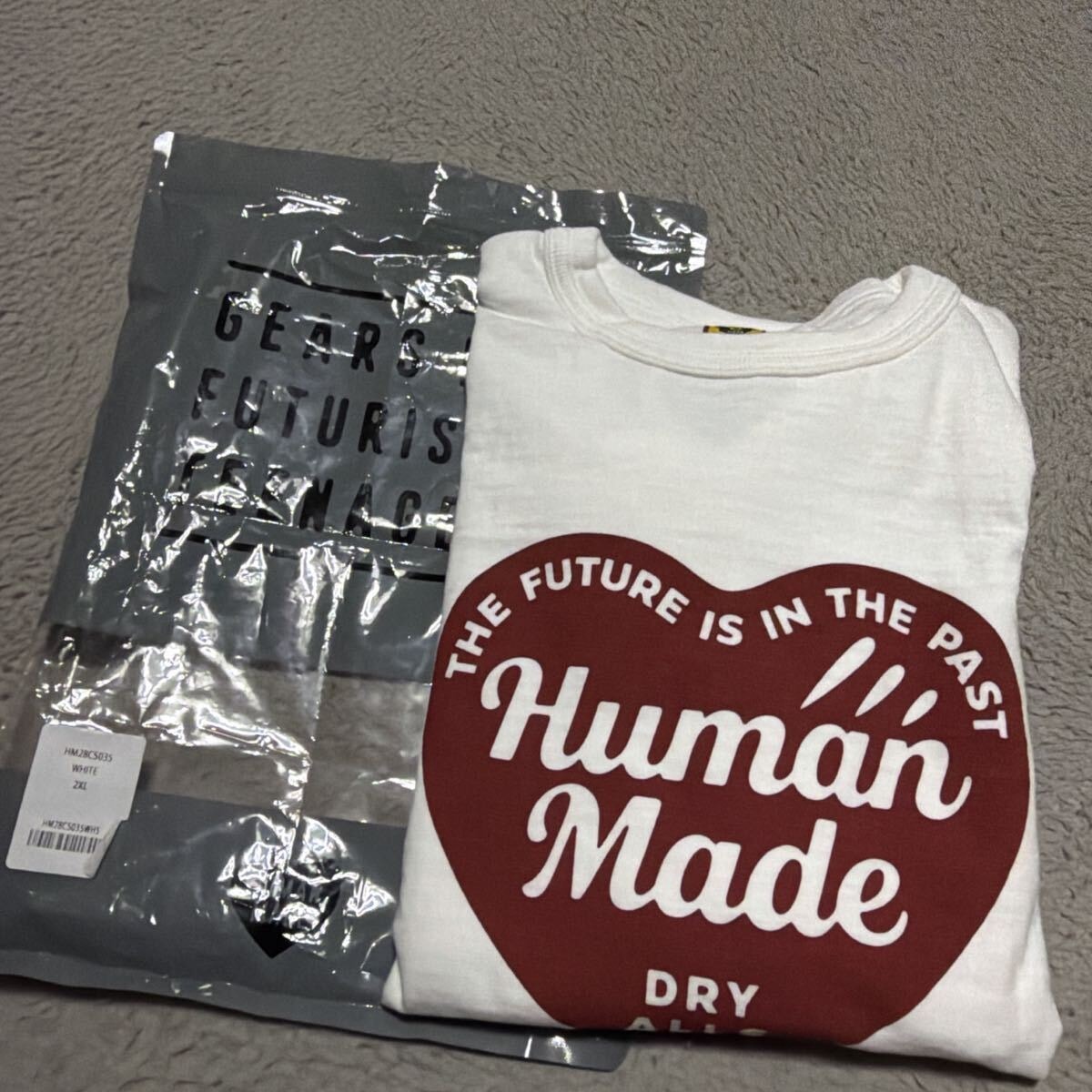 新品　HUMAN MADE 超人気Tシャツ　S HUMAN MADE Heart L/S T-Shirt 