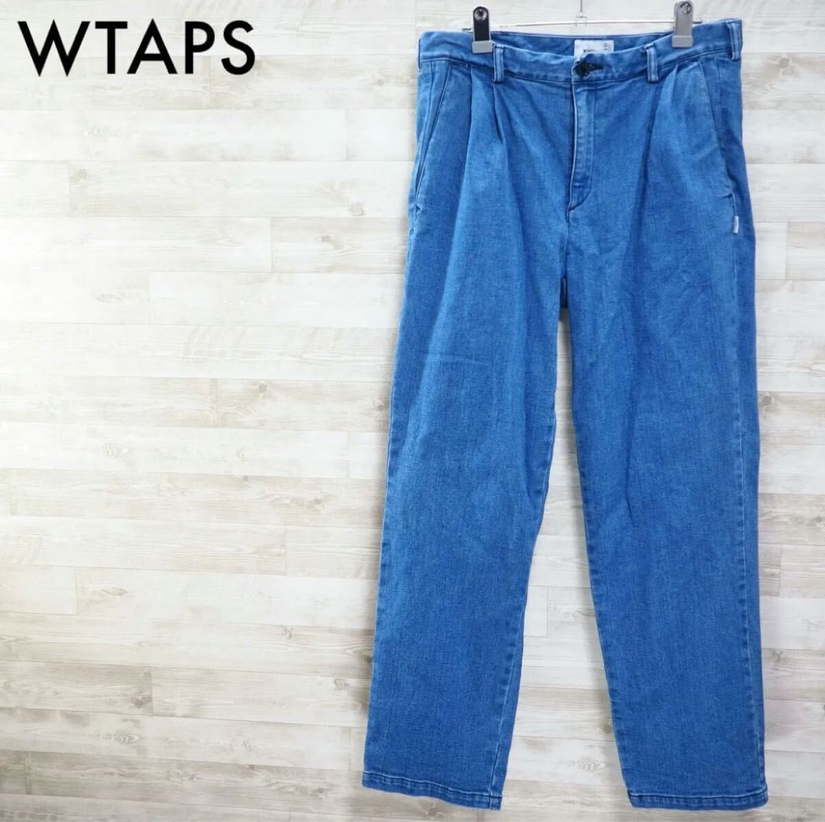 WTAPS｜22SS TUCK 02 Trousers Cotton Denim デニムパンツ TUCK