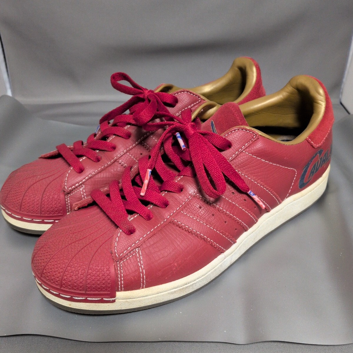 アディダス × NBA キャバリアーズ メンズスニーカー 29 傷や汚れあり】【割引】adidas アディダス☆SUPERSTAR I スーパー