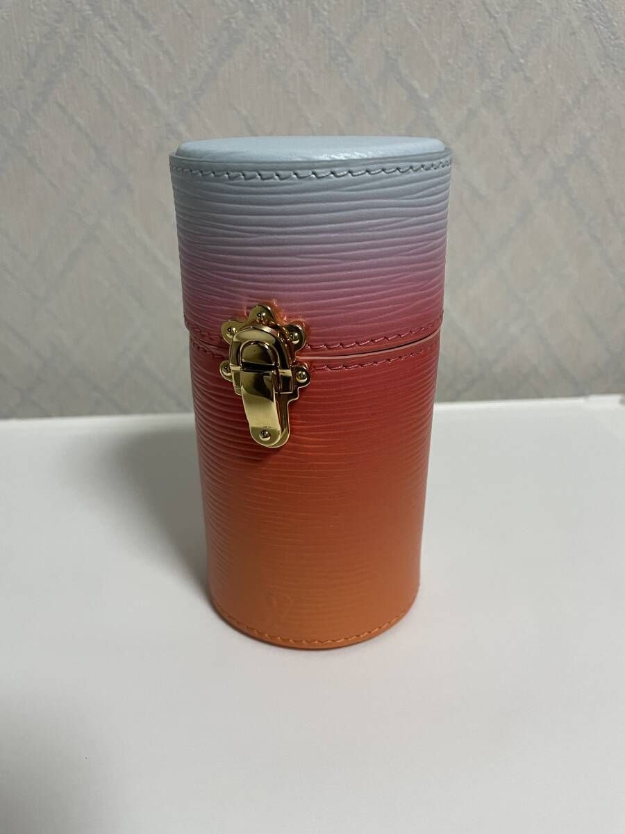 超美品 ICタグ　ルイ・ヴィトン　希少　廃盤モデル！エピ　グラデーション　フレグランス専用トラベルケース　１００ｍｌ専用