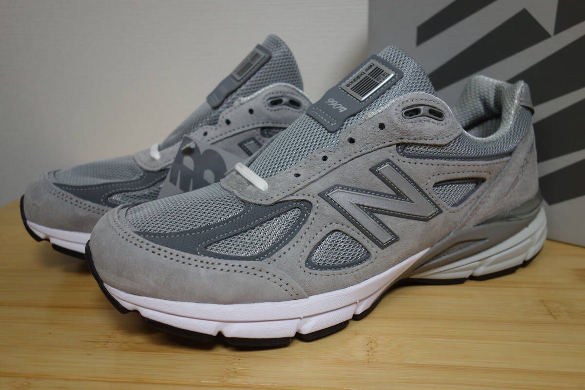 定価3.7万円 未使用 New Balance U990 GR4 27.5cm 灰 USA 576 990 991 992 993 996 997 998 1300 1400 1500 UK NV GY v1 v2 v3 v4 v5 v6