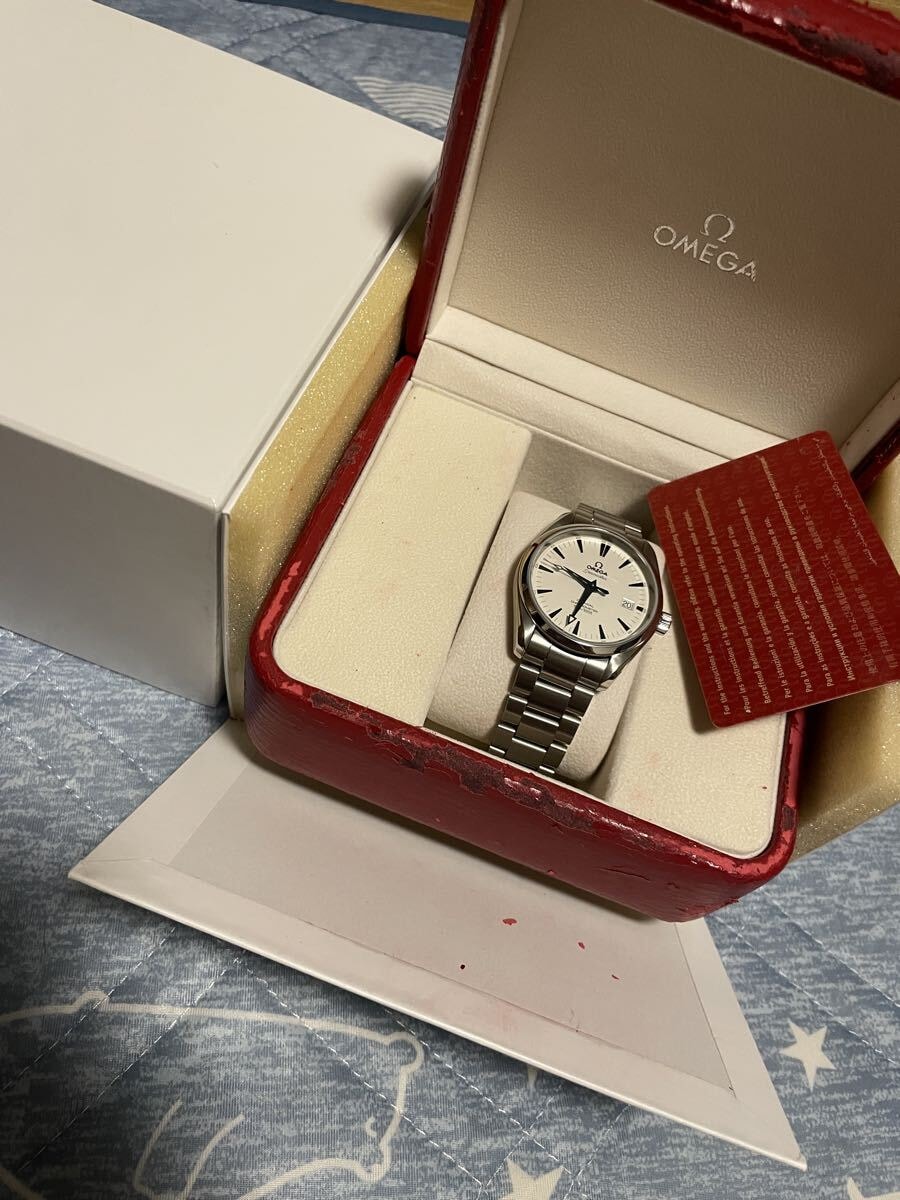 オメガ　シーマスター　アクアテラ