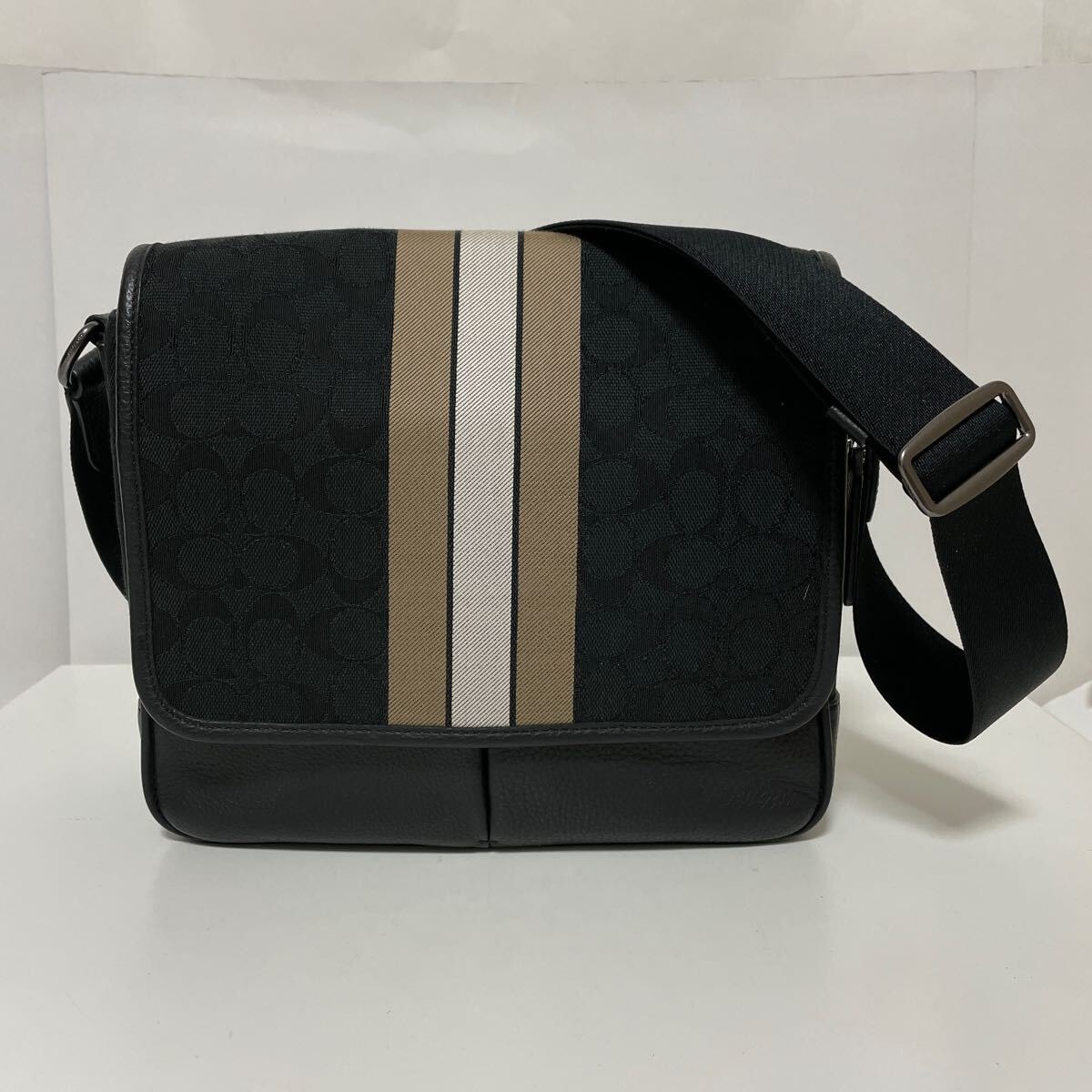 B (目立った傷や汚れなし)】COACH コーチ カフェ ファセット パッチ