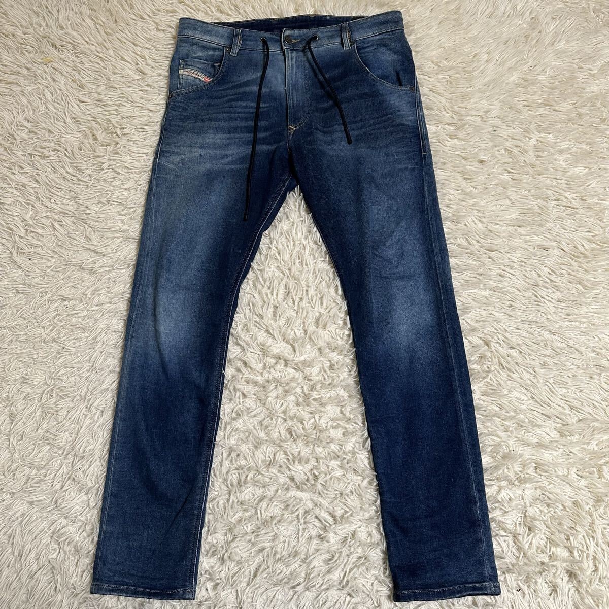 【DIESEL】 ディーゼル デニム ジョグジーンズ KROOLEY W32
